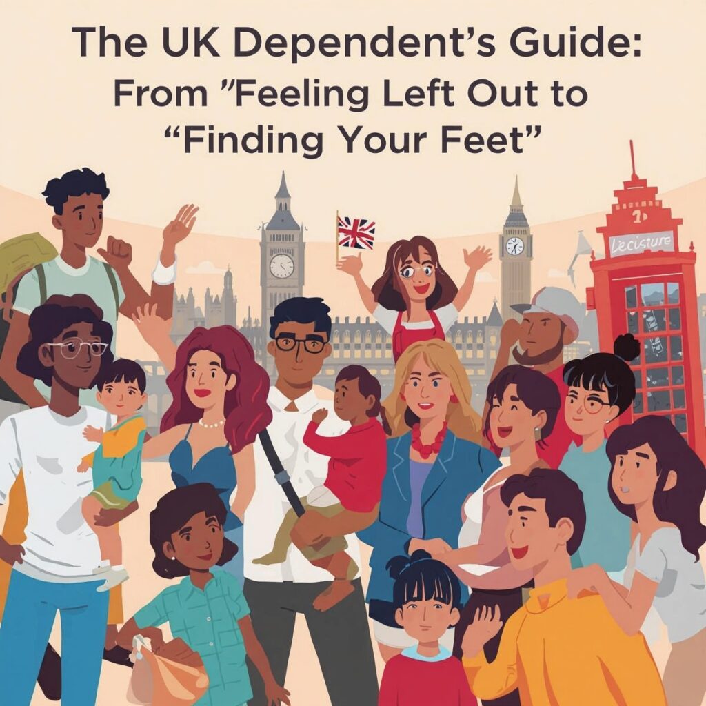 Guide on the UK job search for dependent, from feeling left out to finding your feet
